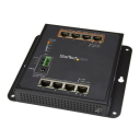 StarTech.com 8-Port (4 PoE+) Gigabit Ethernet Switch - Managed - Wall Mount with Front Access