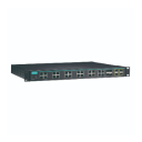 Moxa Layer 3 Full Gigabit Managed Ethernet Switch with 20 x 100/1000BaseSFP Slots and 4 x 10/100/1000BaseT(X)