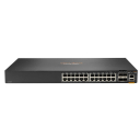 Aruba JL725A 6200F 24-Port PoE+ Compliant Gigabit Managed Network Switch with SFP+
