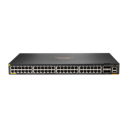 HPE Aruba Networking JL728A 6200F 48G Class4 PoE 4SFP+ 740W Managed L3 Gigabit Power over Ethernet 1U