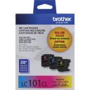 Brother LC1013PKS LC101 Innobella Ink Cartridge 3-Color Pack