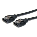 12in Latching Round SATA Cable
