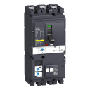 Schneider Electric LV429666 Vigicompact NSX circuit breaker 100B, 25 kA at 415 VAC, TM-D trip unit 25 A, add-on Vigi MH module, 3P 3d