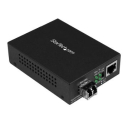 Gigabit Ethernet Fiber Media Converter - Compact - 850nm MM LC - 550m