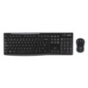 Logitech MK270 keyboard Mouse included Wireless QWERTY English Black