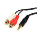 6 ft Stereo Audio Cable - 3.5mm Male to 2x RCA Female