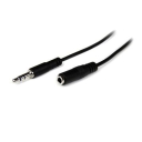 2m Slim 3.5mm Stereo Extension Audio Cable - M/F