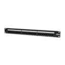 24-Port 1U Rack-Mount Cat5e 110 Patch Panel, 568B, RJ45 Ethernet