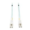10Gb Duplex Multimode 50/125 OM3 LSZH Fiber Patch Cable (LC/LC) - Aqua, 3M