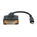 Micro HDMI (Type D) to DVI-D Adapter (M/F), 15.24 cm (6-in.)