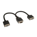 VGA Monitor Y Splitter Cable (HD15 M/2xF), 0.31 m