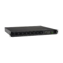 2.3-2.9kW Single-Phase Switched PDU, 200-240V (8 C13), C14, 200-240V Input, 1.98 m Cord, 1U Rack-Mount