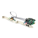 7.1 Channel Sound Card - PCI Express, 24-bit, 192KHz