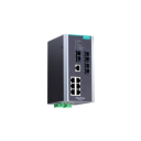 Moxa IEC 618 0-3 Managed Ethernet Switch with 8 x 10/100BaseT(X) Ports, and 2 x 100BaseFX Multimode Ports with ST Connectors, 48 VDC Powered, -4 o 8  C.