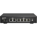 QNAP QSW-2104-2T-A 6-Port 10GbE & 2.5GbE Plug & Play unmanaged Network Switch For Desktop