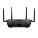 Netgear Nighthawk AX5400 wireless router Dual-band (2.4 GHz / 5 GHz) Gigabit Ethernet Black