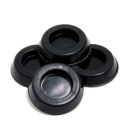 1-1/4in Dia. Self-Adhesive Rubber Feet for PC Cases - 4 Pack
