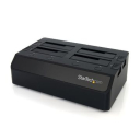 StarTech.com USB 3.0 to 4-Bay SATA 6Gbps Hard Drive Docking Station w/ UASP   Dual Fans - 2.5/3.5in SSD / HDD Dock