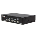 StarTech.com 4 Port StarView DVI USB with Audio KVM switch Black