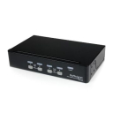 4 Port Professional VGA USB KVM Switch with Hub