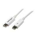 1m White Thunderbolt Cable - M/M
