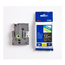 Brother TZE-335 DirectLabel white on black Laminat 12mm x 8m