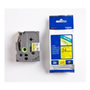 Brother TZE-651 DirectLabel black on yellow Laminat 24mm x 8m