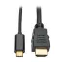 Tripp Lite U444-006-H video cable adapter 70.9" (1.8 m) USB Type-C HDMI Black