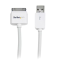 3m (10 ft) Long Apple 30-pin Dock Connector to USB Cable for iPhone / iPod / iPad with Stepped Connector