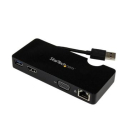 Travel Docking Station for Laptops - HDMI or VGA - USB 3.0