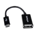 5in Micro USB to USB OTG Host Adapter M/F