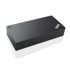 Lenovo 40A90090DK notebook dock/port replicator Wired USB 3.2 Gen 1 (3.1 Gen 1) Type-C Black