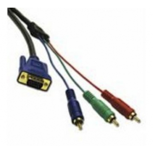 1m Ultimaâ„¢ HD15 / RCA HDTV Component Video Breakout Cable