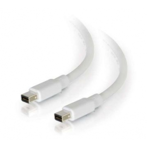1m Mini DisplayPort Cable 4K UHD M/M - White