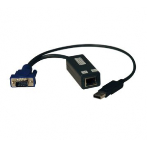 Tripp Lite B078-101-USB-1 KVM cable Black
