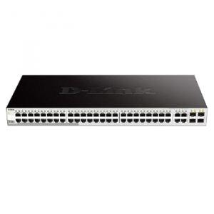 D-Link Ethernet Switch, 48 52 Port Smart Managed Layer 2+ Gigabit (DGS-1210-52)