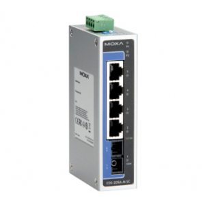 Moxa EDS-205A-M-SC network switch Unmanaged