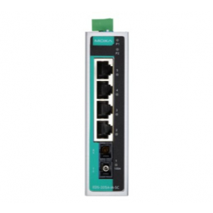 Moxa Unmanaged Industrial Ethernet Switch, 4 x 10/100Base