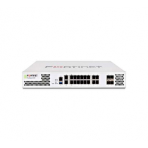 Fortinet FG-201E 18 x GE RJ45 (including 2 x WAN ports, 1 x MGMT port, 1 X HA port, 14 x switch ports), 4 x GE SFP slots, SPU NP6Lite and CP9 hardware accelerated, 480GB onboard SSD storage.