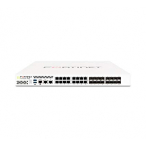 Fortinet FG-300E 18 x GE RJ45 ports (including 1 x MGMT port, 1 X HA port, 16 x switch ports), 16 x GE SFP slots, SPU NP6 and CP9 hardware accelerated