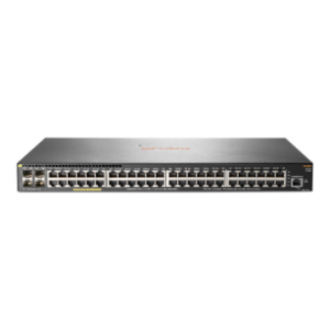 HPE JL256A Aruba 2930F 48G PoE+ 4SFP+ Managed L3 Gigabit Ethernet (10/100/1000) Grey 1U PoE