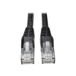 Cat6 Gigabit Snagless Molded UTP Patch Cable (RJ45 M/M) - Black, 1.52 m (5-ft.)