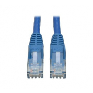 Cat6 Gigabit Snagless Molded UTP Patch Cable (RJ45 M/M) - Blue, 2.13 m (7-ft.)