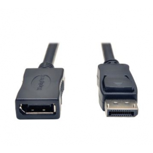 DisplayPort Extension Cable with Latches (M/F), 1.83 m