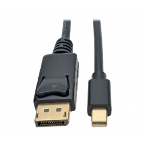 Mini DisplayPort to DisplayPort 4K  60 Hz Adapter Cable (M/M), 4096 x 2160 (4K x 2K), Black, 1.83 m