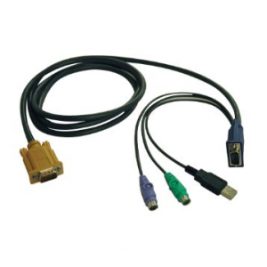 USB/PS2 Combo Cable for NetDirector KVM Switches B020-U08/U16 and KVM B022-U16, 1.83 m