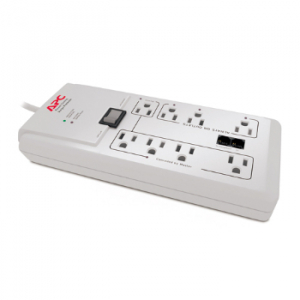 APC P8GT surge protector White 8 AC outlet(s) 120 V 72"