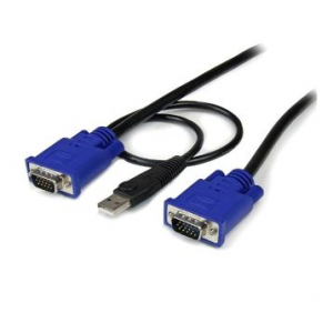 6 ft 2-in-1 Ultra Thin USB KVM Cable