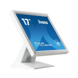 iiyama ProLite T1731SR-W5 touch screen monitor 43.2 cm (17") 1280 x 1024 pixels White Single-touch