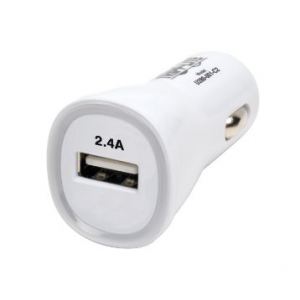 USB Tablet / Phone Car Charger, 5V 2.4A / 12W